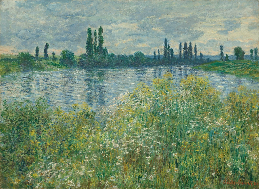 Banks of the Seine, Vétheuil by Claude Monet
